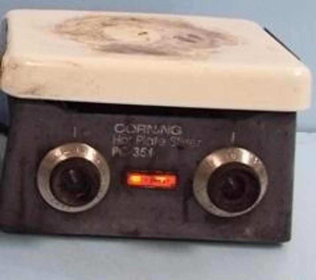 Used CORNING HOT PLATE STIRRER MODEL: PC-351