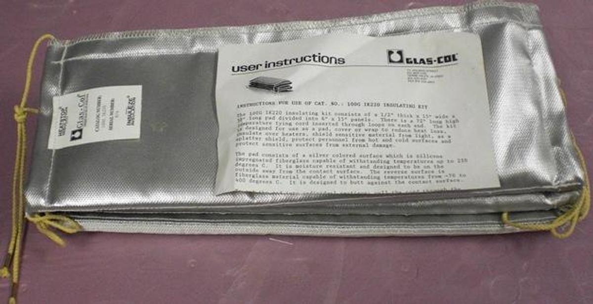 Used QTY. 1. GLAS-COL