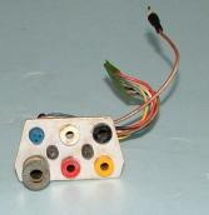 Used COPENHAGEN RADIOMETER INPUT PANEL WITH JACKS FOR ABU93 901-587 OLD BUT FUNCTIONAL.