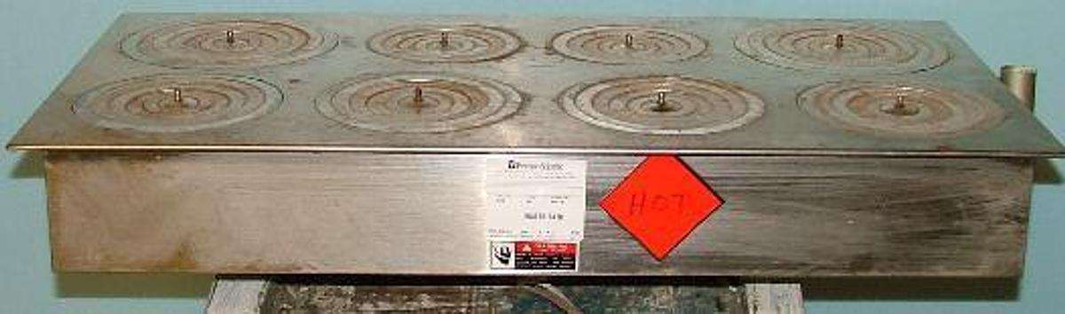 Used PRECISION SCIENTIFIC EIGHT PLACE WATER BATH CAT NO. 66738