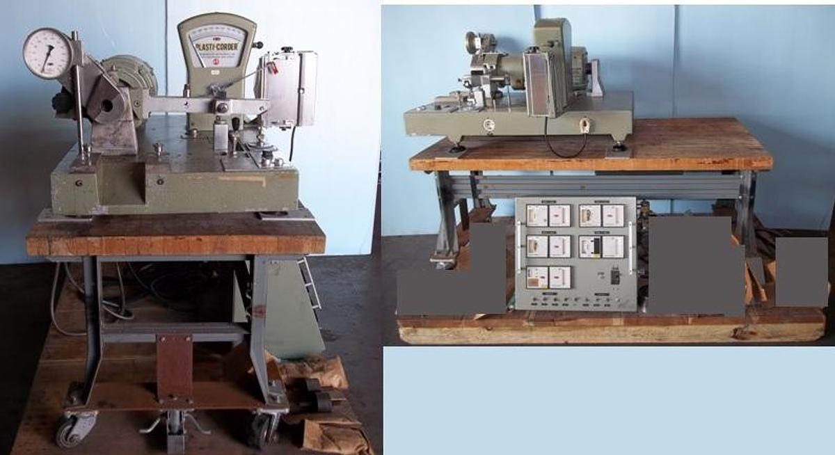 Used QTY. 1. C.W. CWB BRABENDER INSTRUMENTS INC. PLASTICORDER TYPE PL-V300