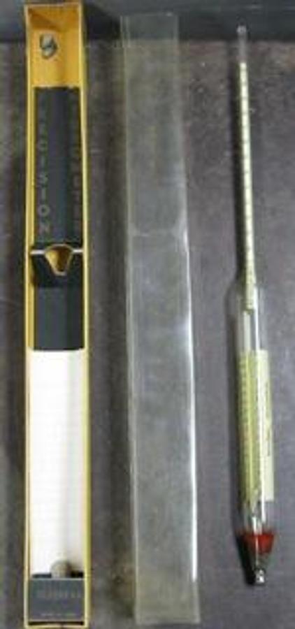 Used QTY. 1. ERTCO HYDROMETER