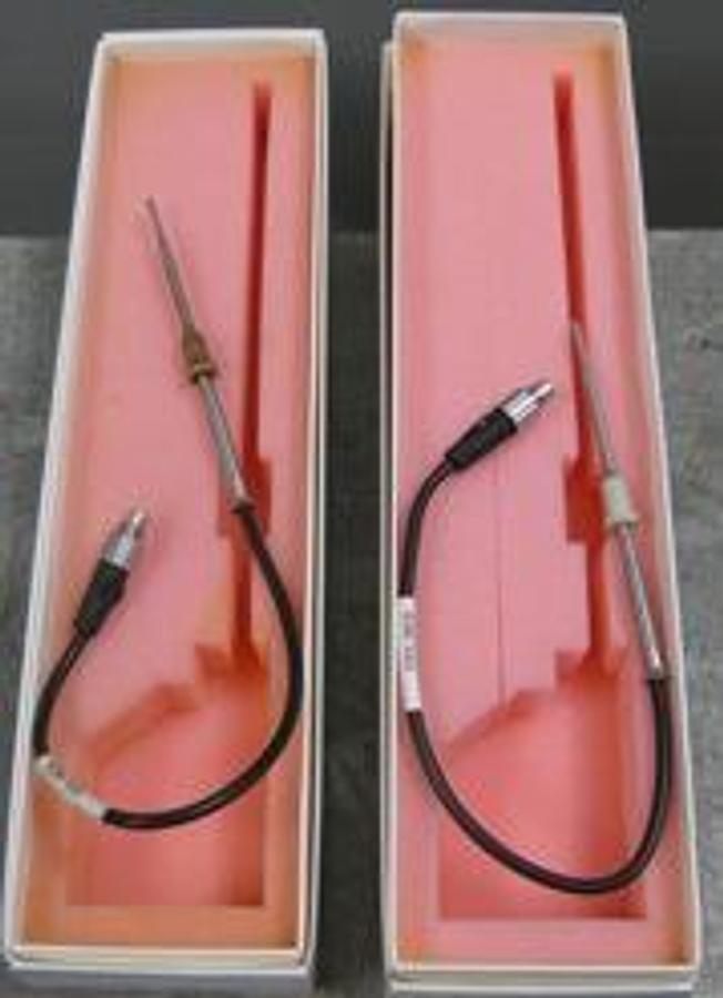 Used QTY. 2. HERZOG BY PAC FLASH PONT METAL SAMPLE PROBE