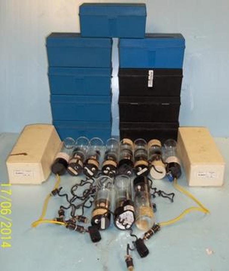 Used QTY. 11. AA LAMPS CONSISTING OF: PERKIN ELMER INTENSITRON: 2) ELEMENT NA P/N: 303-6065