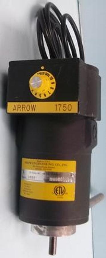 Used QTY. 1. ARROW 1750 VARIABLE SPEED OVERHEAD / RING STAND ELECTRIC MIXER MOTOR 115V / 60HZ