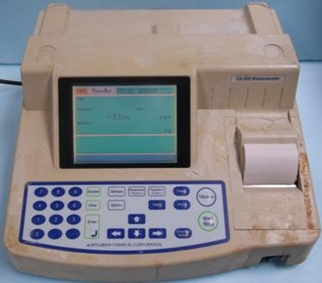 Used QTY. 1. MITSUBISHI CHEMICAL CORPORATION CA-200 MOISTURE METER