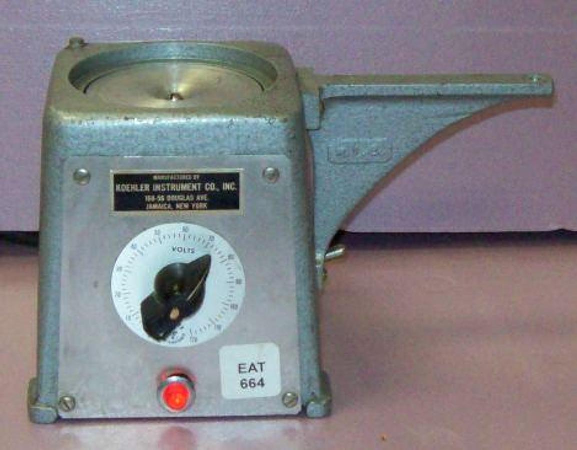 Used QTY. 1. KOEHLER INSTRUMENT COMPANY