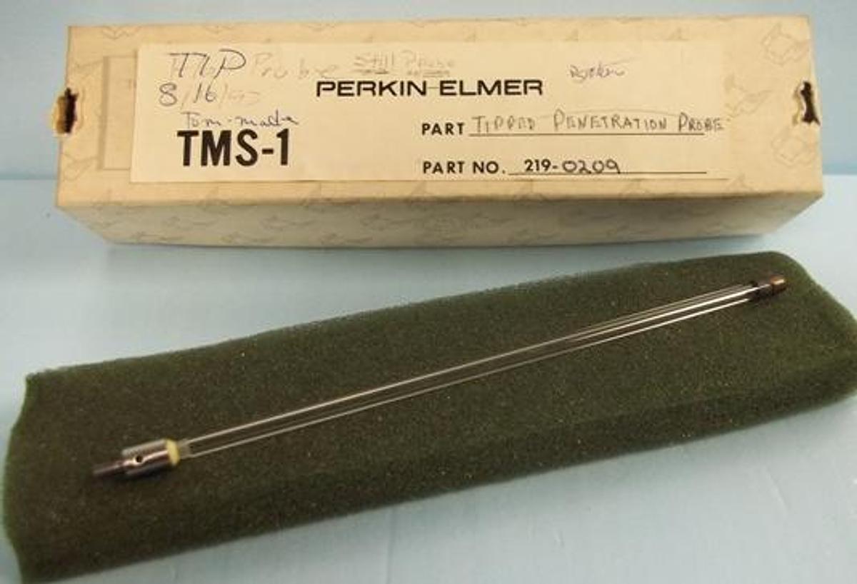 Used QTY. 1. PERKIN-ELMER TIPPED PENETRATION PROBE