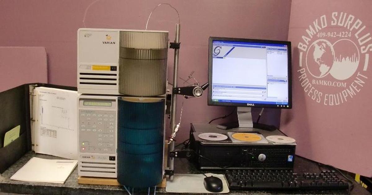 Used VARIAN 356-LC (LIQUID CHROMATOGRAPH) REFRACTIVE INDEX DETECTOR