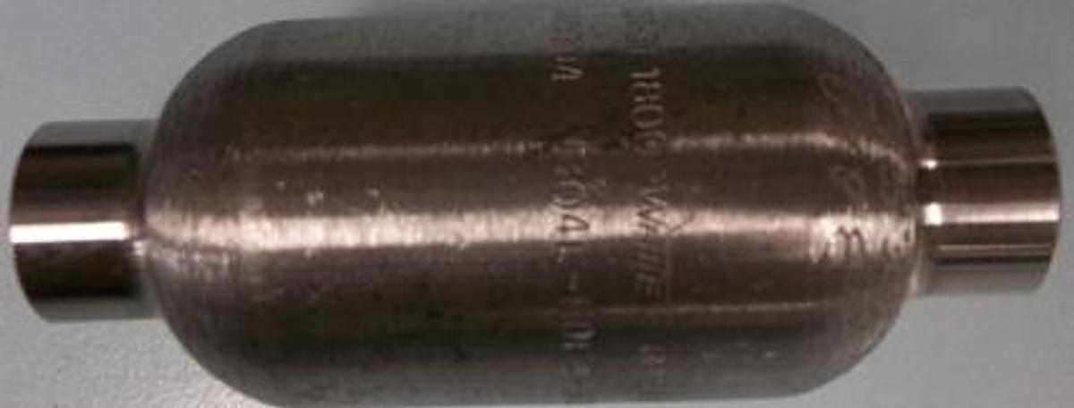 Used QTY. 1. WHITEY SAMPLE CYLINDER 50 CC