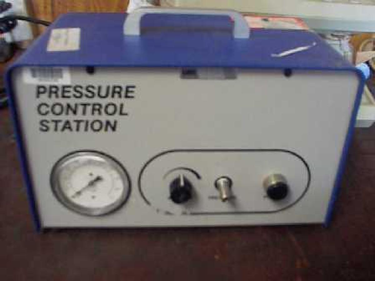 Used QTY. 1. STRATA GENE PRESSURE CONTROL STATION CAT. NO: 60102-01
