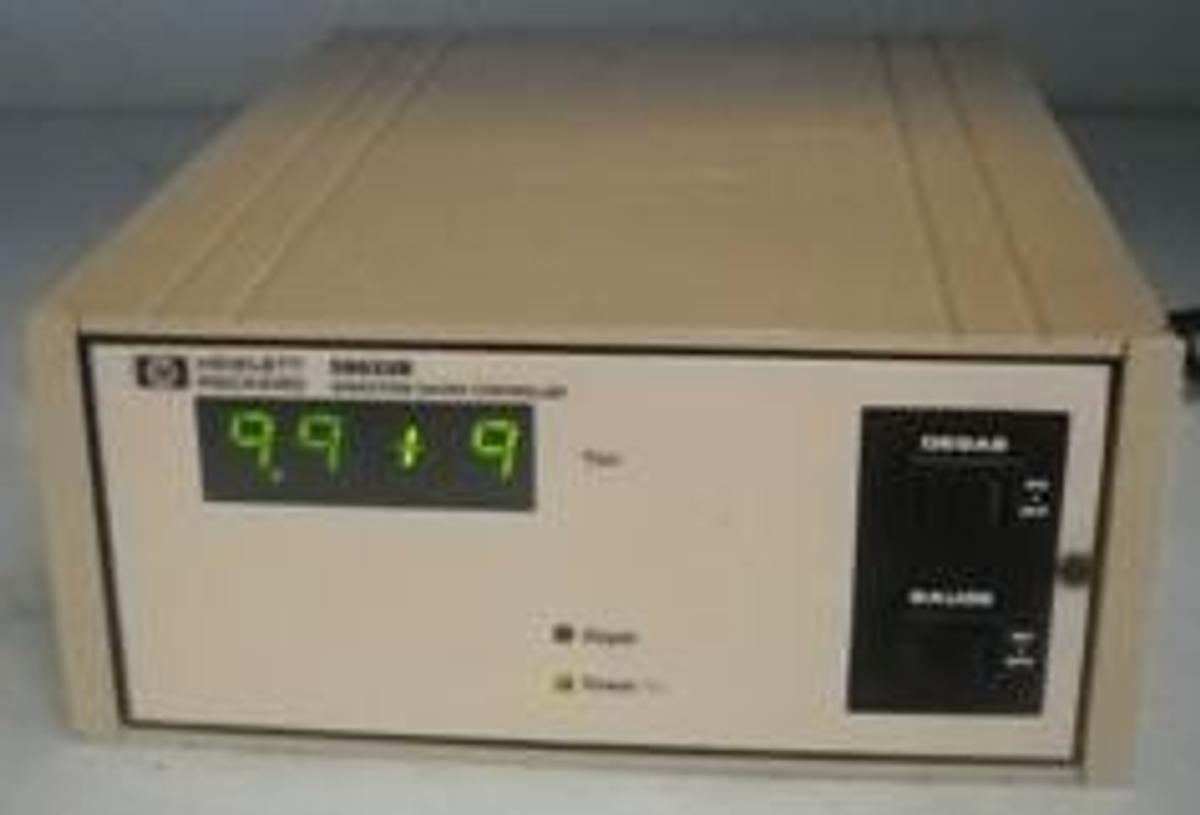 Used QTY. 1. HEWLETT PACKARD 59822B IONIZATION GAUGE CONTROLLER CAT NO 330010