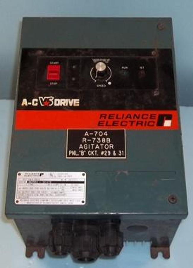 Used RELIANCE ELECTRIC A-C V.S. DRIVE M/N: 2AC2101U