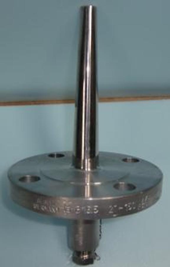 Used BEBITZ GERMANY B B 16.5 2"-150 FLANGE A/SA182 93475/1 TKOB 12.13 AV ETW-4257 END CAP ½ F304/5304L N2272 616.