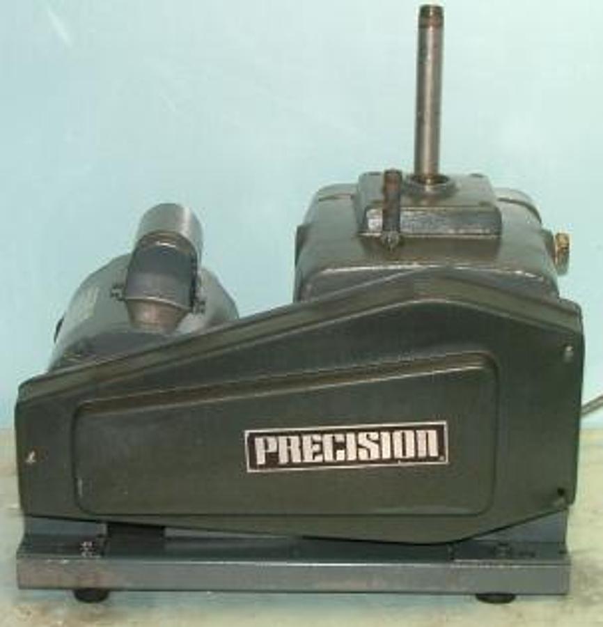 Used QTY. 1. PRECISION VACUUM PUMP WORKS MOTOR FRANKLIN ELECTRIC MODEL
