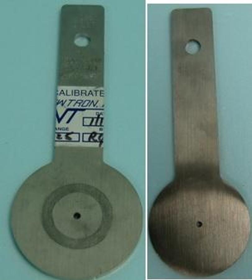 Used ORIFACE PLATE (BLIND FLANGE) 1= .125 INLET ¾" 150 1= .125 INLET ¾" 300 316/316L QPS HEAT 52623 QPS SO 11533.