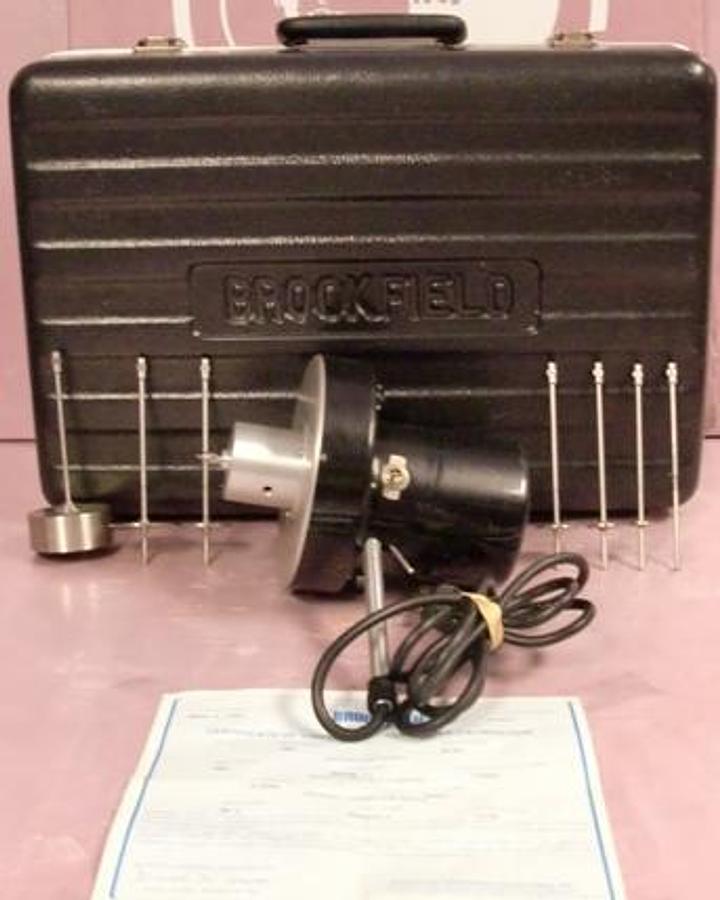 Used BROOKFIELD ENGINEERING LABS. HBT VISCOMETER MODEL: HBT