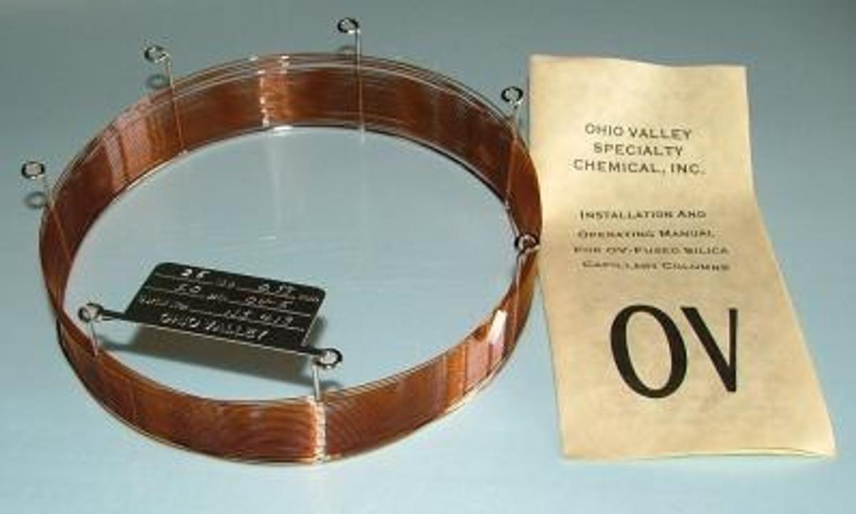 Used OV-FUSED SILICA CAPILLARY COLUMNS OV 25MX .53MM 5.0 UM OV-5