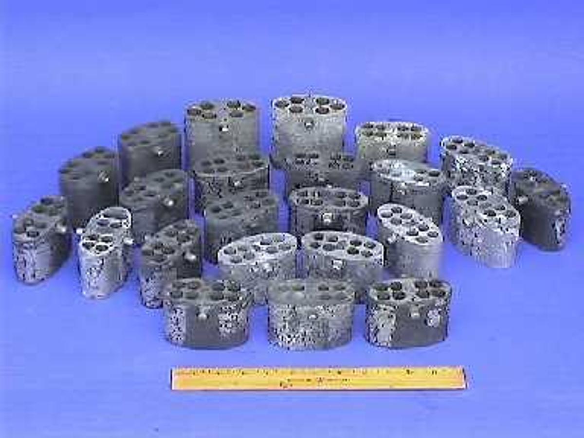 Used QTY. 23. swinging tube holders. There are 19 IEC #381