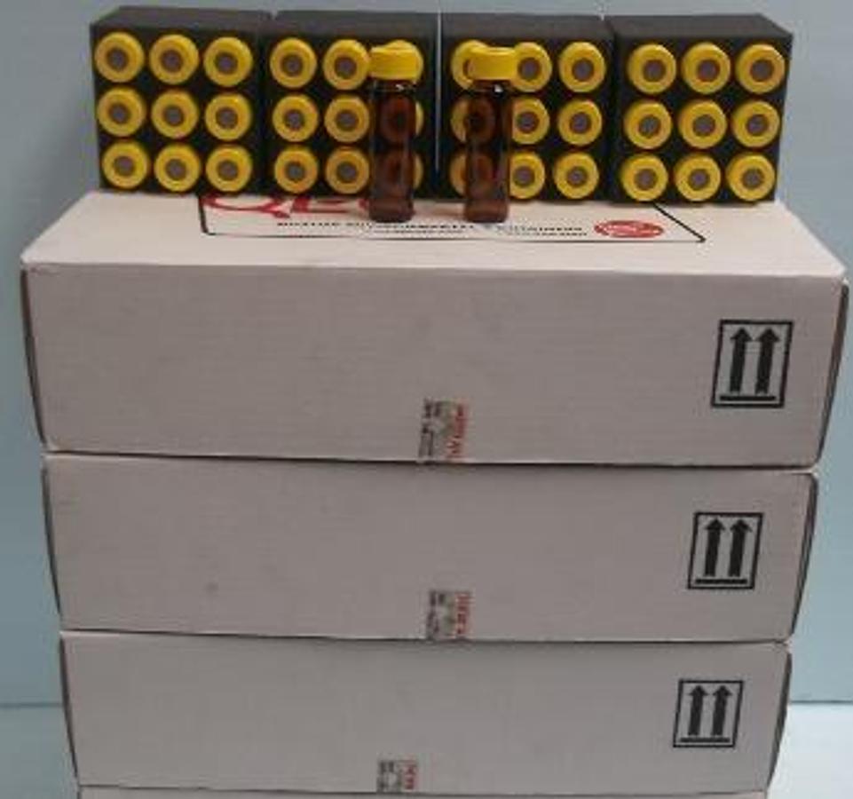 Used QTY. 3. CASES QUALITY ENVIRONMENTAL CONTAINERS (QEC) 3 CASES OF 72 EACH QEC 40 ML VIALS
