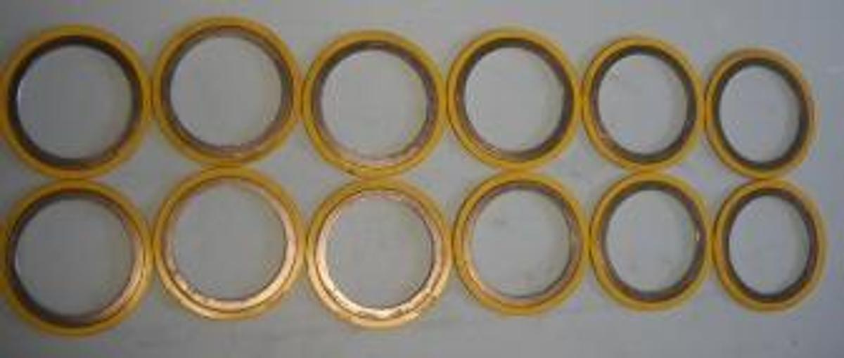 Used FLEXITALLIC FLEXICARB 3" 150 ASME B16.20 MEXICO.