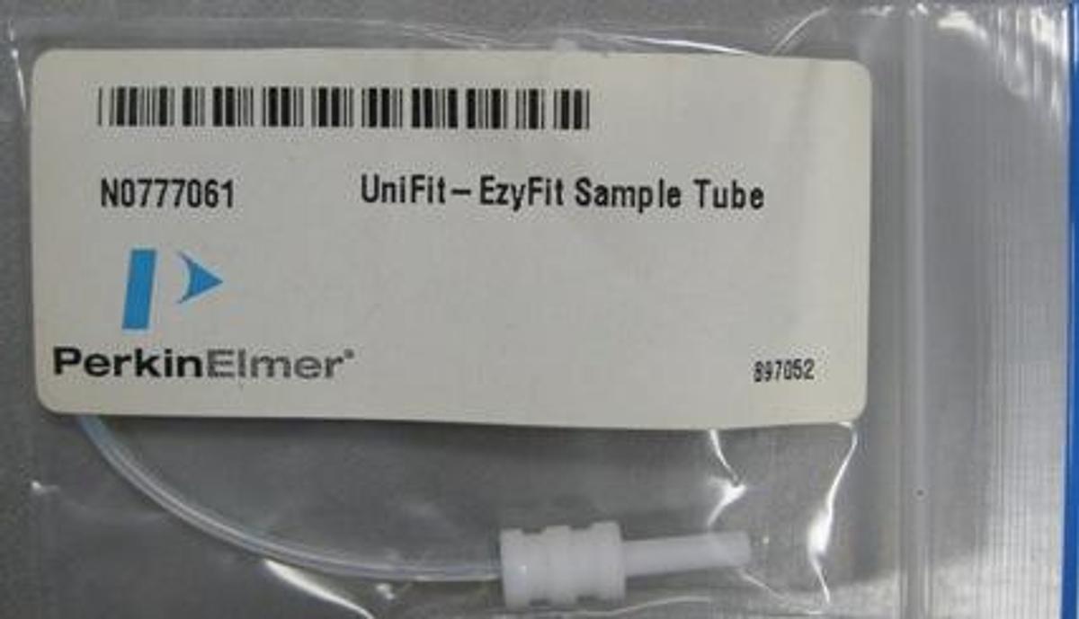 Used QTY. 1. PERKIN ELMER UNI-FIT - EZYFIT SAMPLE TUBE