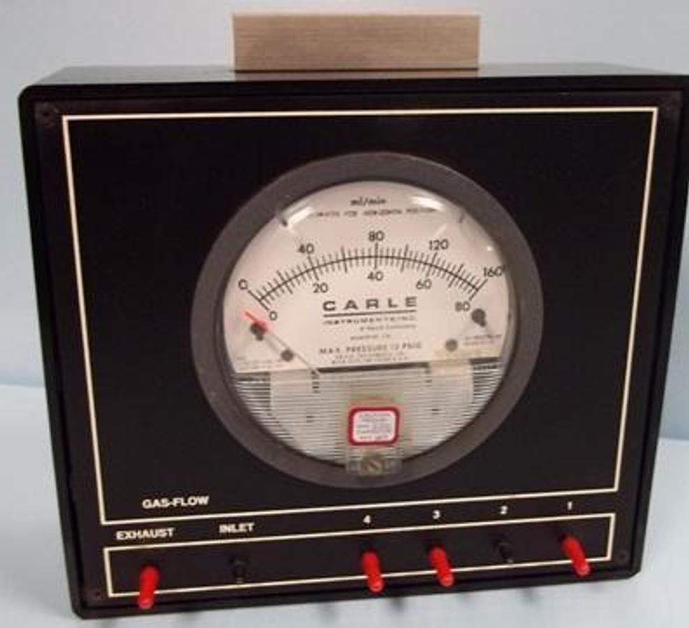 Used CARLE INSTRUMENTS GAS FLOW METER