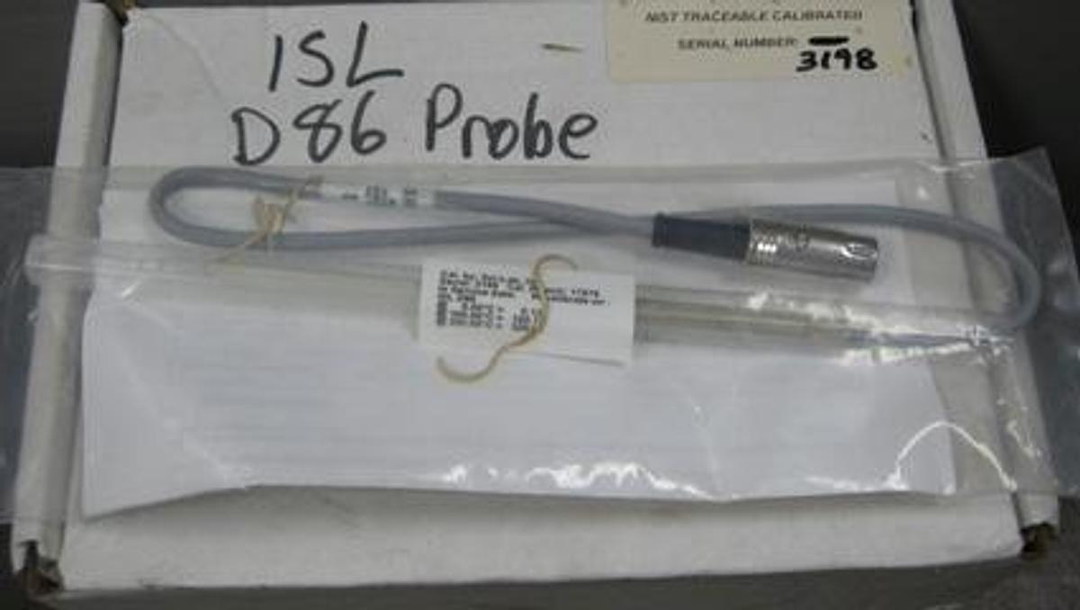 Used ISL BY PAC PT 100 TEMPERATURE PROBE FOR D86 5G2 DISTILLATION ANALYZER AMK GLASS