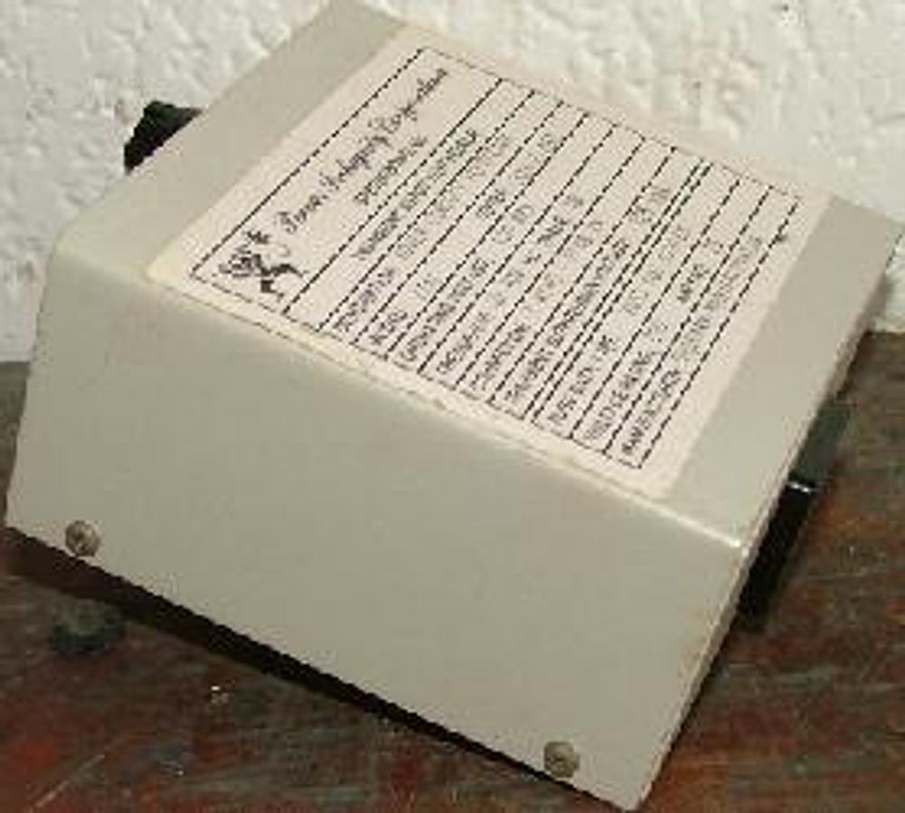 Used QTY. 1. POWER INTEGRALLY CORPORATION TRANSIENT SURGE SUPPRESSOR