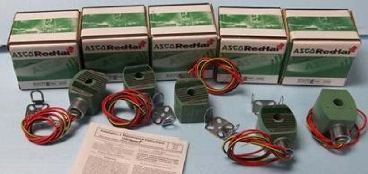 Used ASCO RED HAT II SOLENOID REBUILD KIT 304352-T ENCLTYPES 2