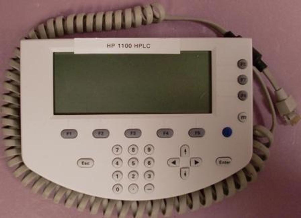 Used HEWLETT PACKARD 1100 G1323A HPLC HAND HELD GAME BOY CONTROLLER.