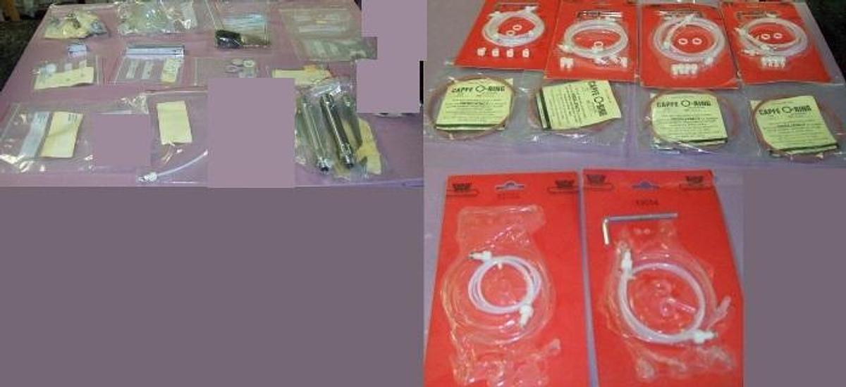 Used QTY. 1. LOT BUCHI PARTS CONSISTING OF: 2.) HOSE KITS