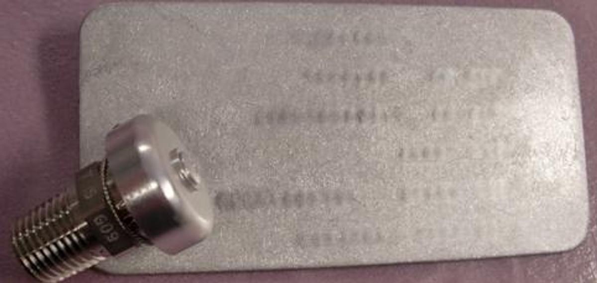 Used QTY. 1. RELIEF VALVE