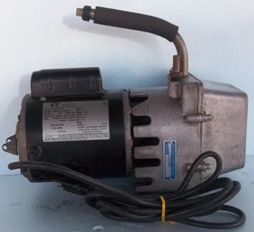 Used QTY. 1. JB INDUSTRIES INC VACUUM PUMP PART NO.: 10285-133 HZ-60