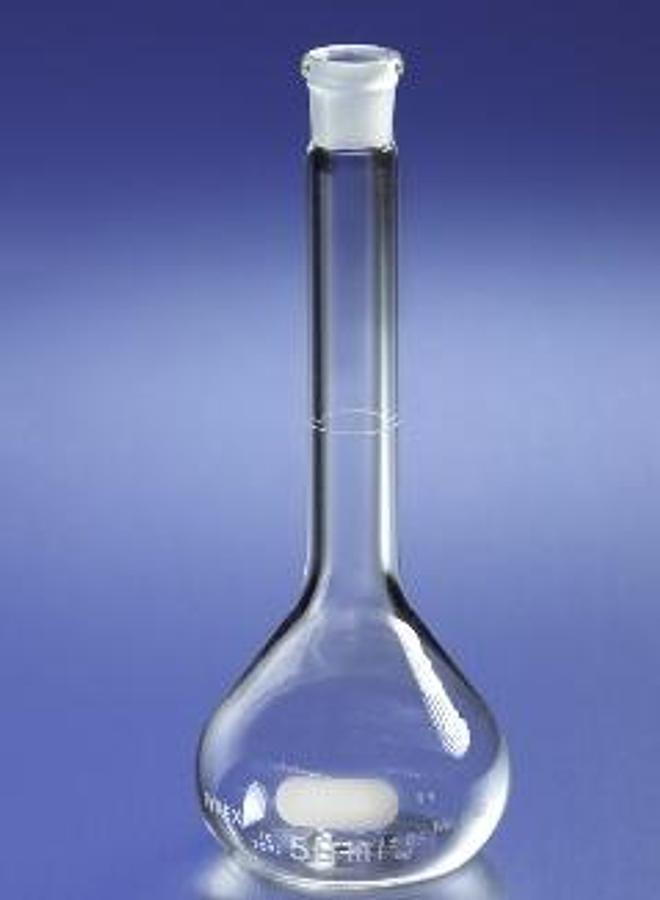 Used QTY. 9. CASES 6 PER CASE 500 ML VOLUMETRIC FLASK- TOTAL COUNT: 54.