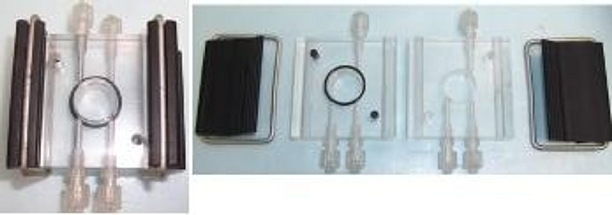 Used QTY. 1. PLEXY GLASS MANIFOLD