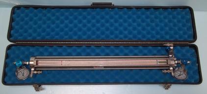 Used WELKER ENGINEERING CO. SUGAR LAND TX. CONSTANT PRESSURE 1000 CC SAMPLE CYLINDER