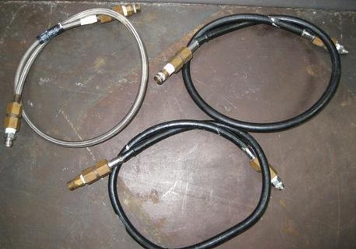 Used LIFELINE STAINLESS HOSE