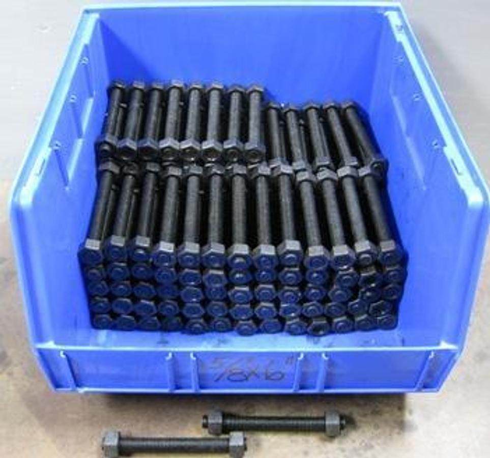 Used HIGHLAND THREADS INC. STUDS WITH NUTS