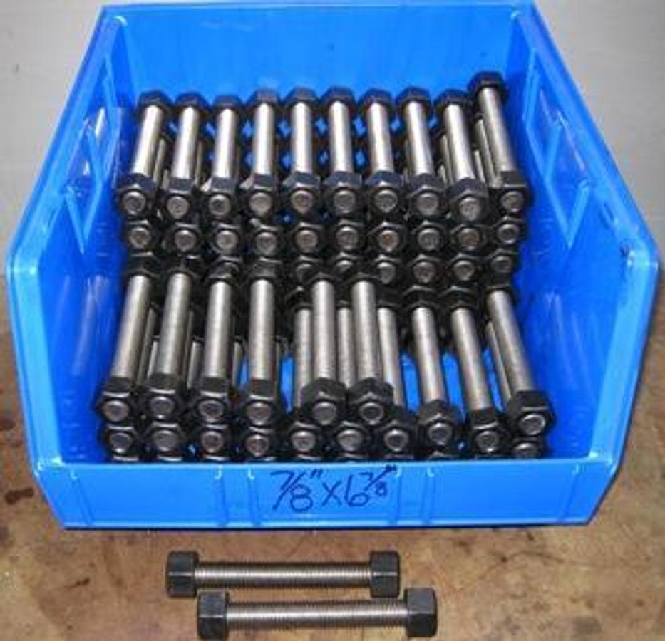 Used HIGHLAND THREADS INC. STUDS WITH NUTS