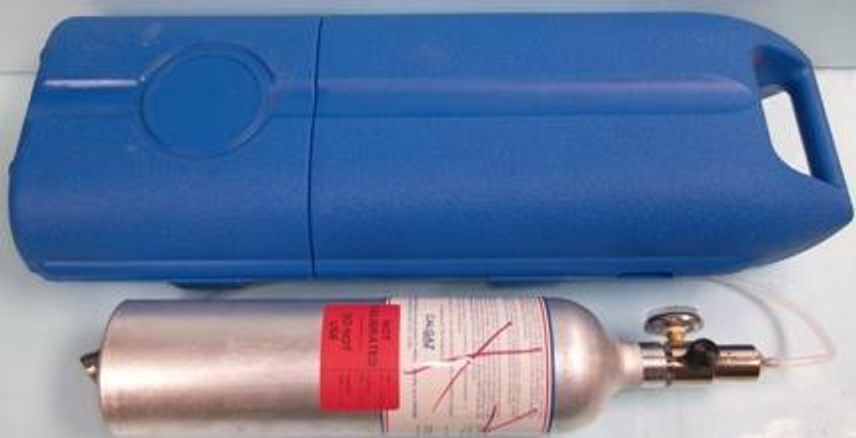 Used CALGAZ GAS COMPOSITION 8AL CONTENTS: 2.0 CU.FT