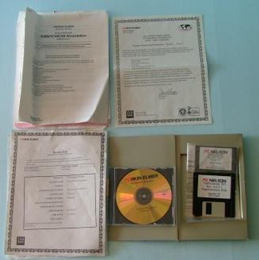 Used QTY. 1. PERKIN ELMER/PE NELSON TURBOCHROM WORKSTATION 6.0.2.1 WITH VERSION