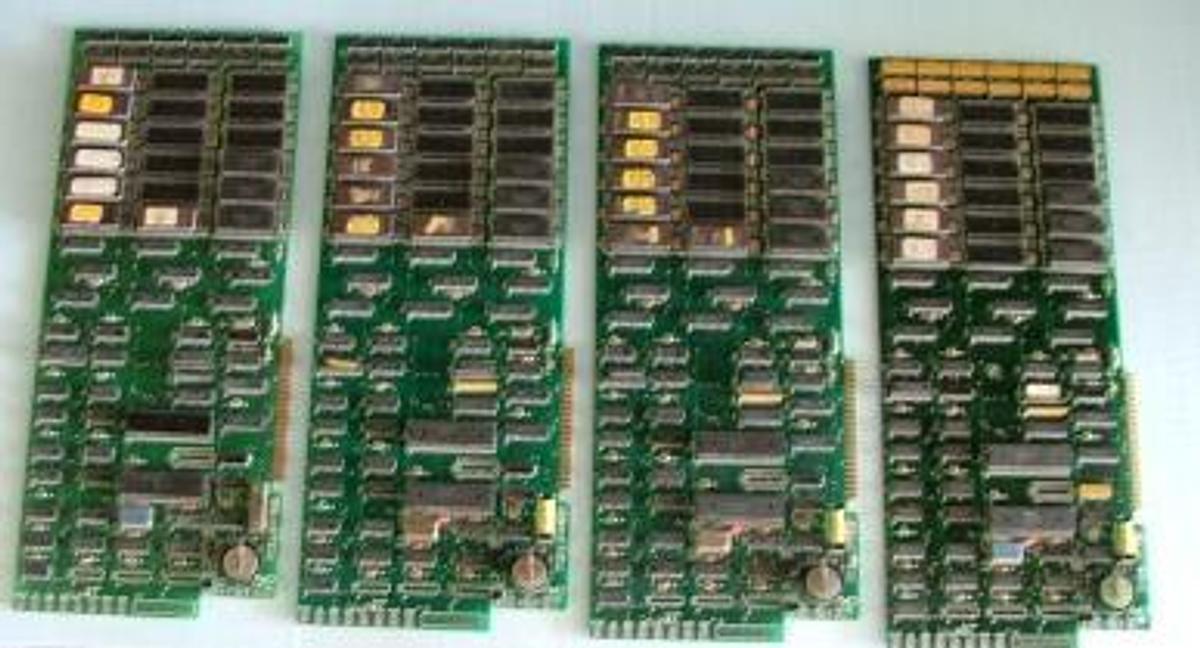 Used VARIAN CPU: SCHEM 03-917765-00 A. ASSY: 03-917762-00REV6 B. ASSY 03-917762 RAVE4 C/ ASSY 03-917762-03 REV6 D. ASSY 03-917762-02 REV8 00 00