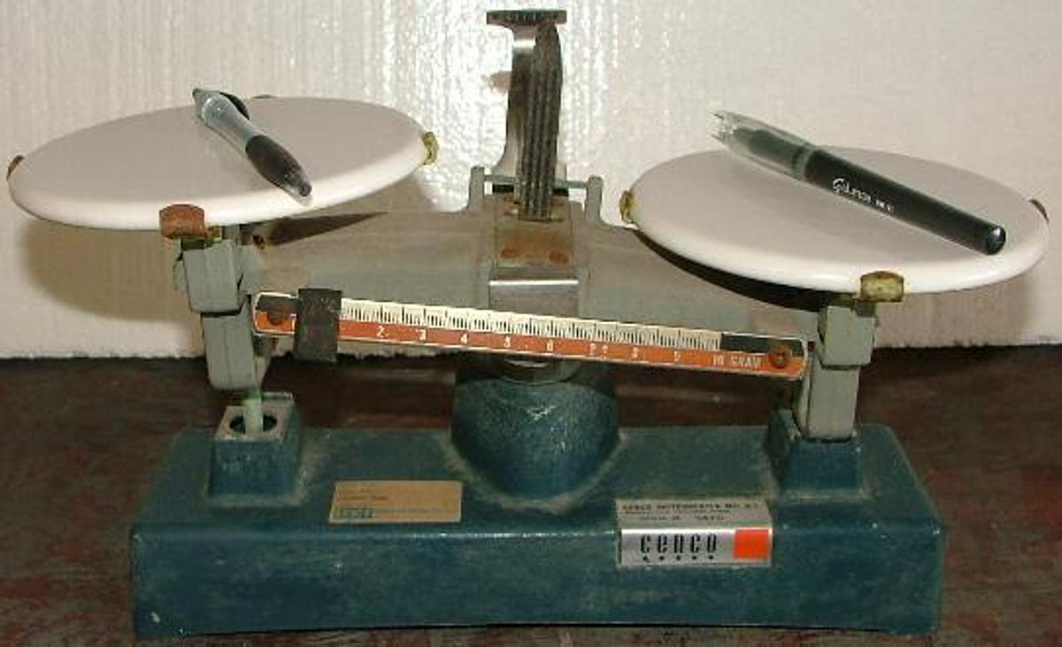 Used CENCO INSTRUMENTATION BALANCE