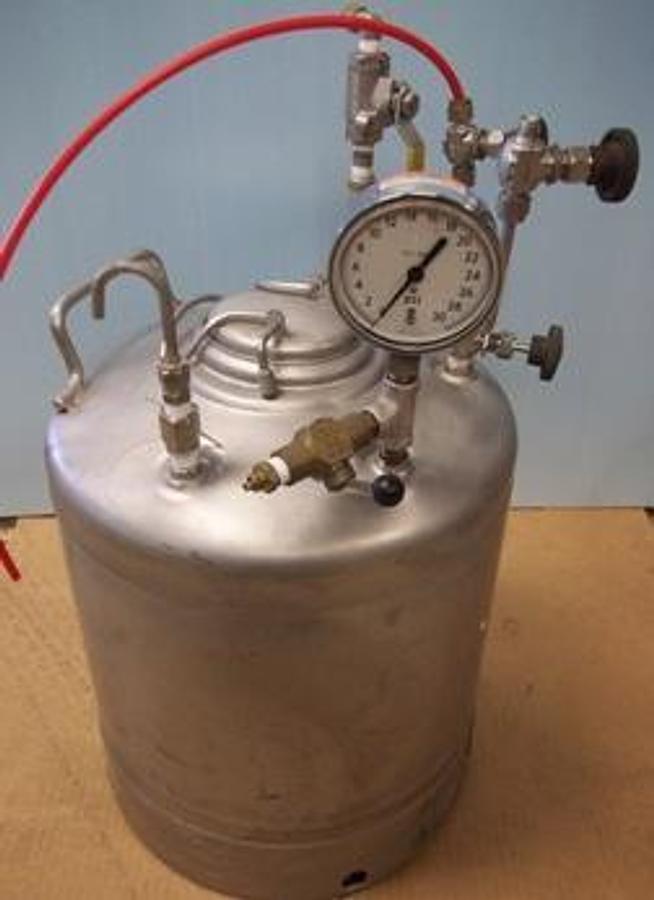 Used UM ALLOY PRODUCTS CO DEWAR TANK #T316