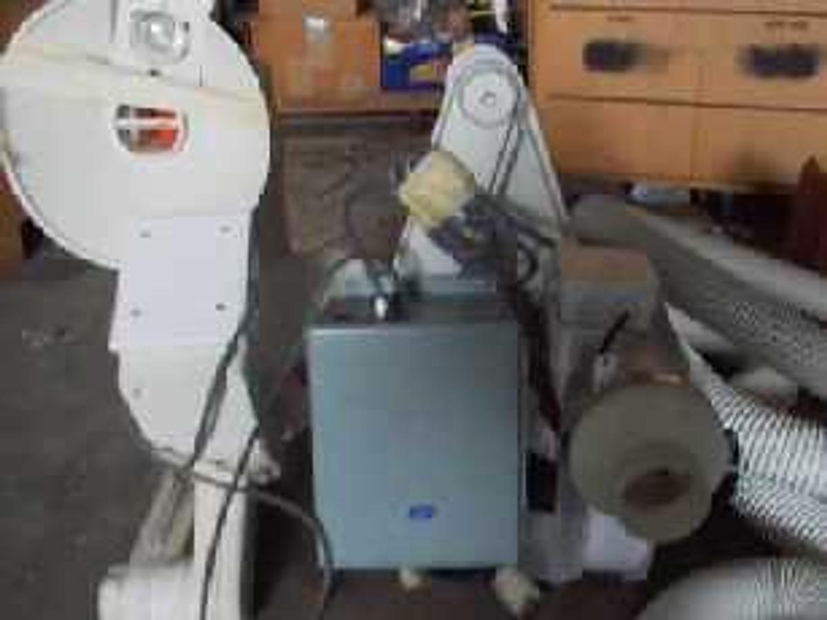 Used NEDERMAN EXTRACTION UNIT CONSISTING OF CENTRIFUGE BLOWER AND VACUUME