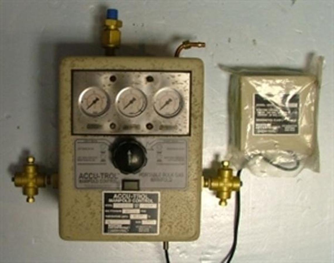 Used QTY. 1. WESTERN ENTERPRISES ACCU-TROL MANIFOLD CONTROL PORTABLE BULK GAS MANIFOLD MODEL: LC 3-2