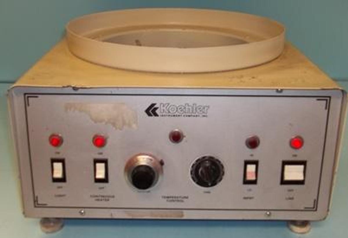 Used QTY. 1. KOEHLER INSTRUMENTS VISCOSITY BATH CONTROLLER ONLY.