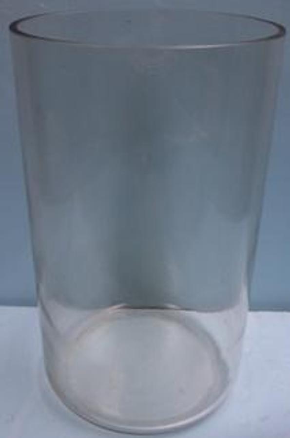 Used QTY. 1. PYREX 10"X17" GLASS JAR FOR VISCOSITY BATH.