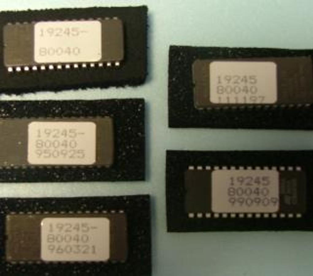 Used HEWLETT PACKARD H UPGRADE CHIP MODEL: 19245-80040.